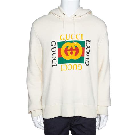 gucci hoodie cream